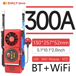 DALY Bluetooth BMS WiFi 300A For energy storage battery pack solar inverter system with passive balancer