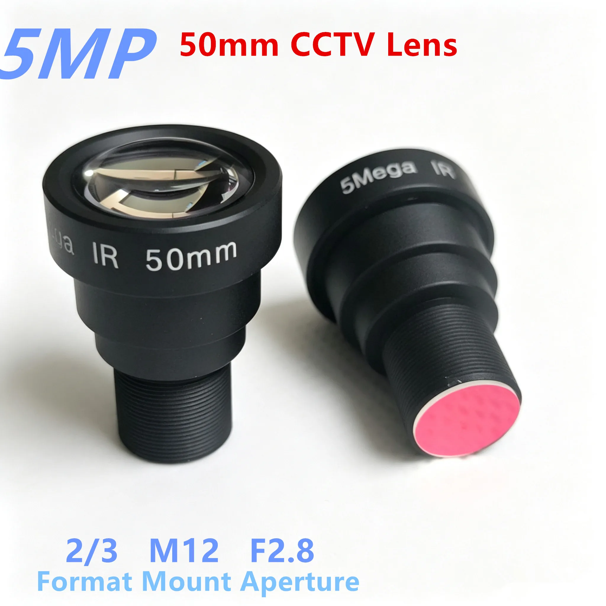 50mm 5MP M12 2/3