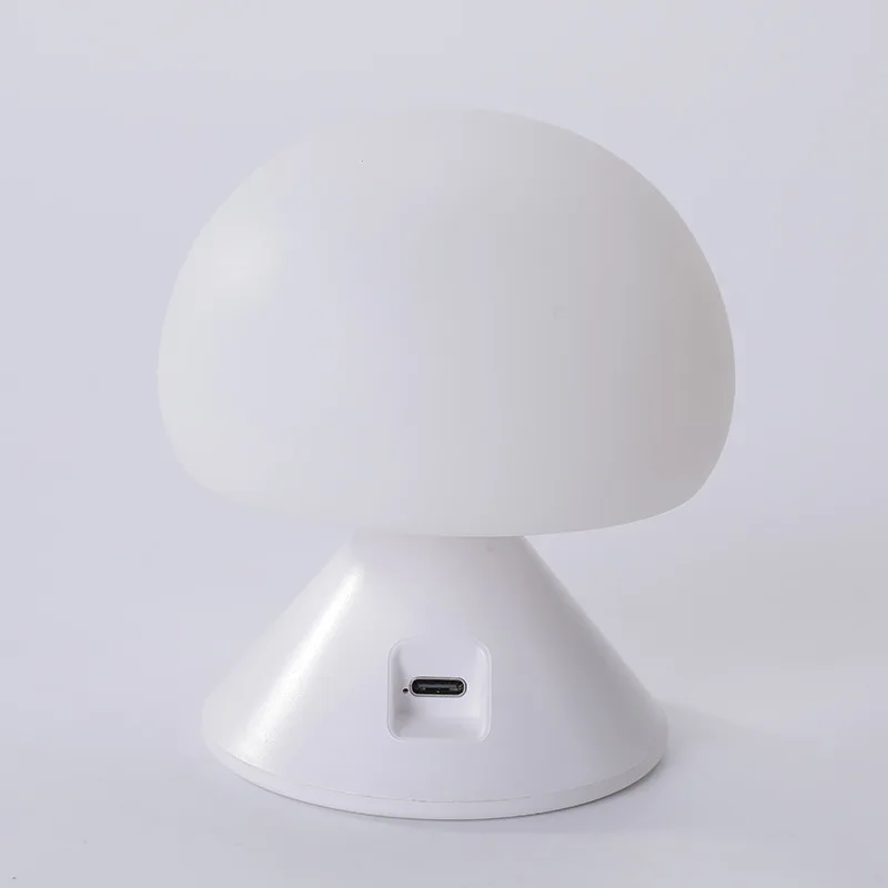 LED Portable ambient light Pat Dimming Night Light USB Rechargeable Desk Lamp Voice control ambient light For bedroom study