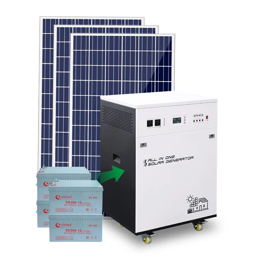 eolic systems Portable solar power generation system 5kw off-grid solar power generation system 5kw solar generator 5000w