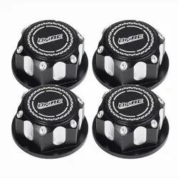 OriRC Wheel Dust-Proof Locking Cap Nuts M12x1.0-17mm #68002 Metal Alloy Tire Nut for ARRMA XRAY LOSI KRATON OUTCAST Buggy RC car