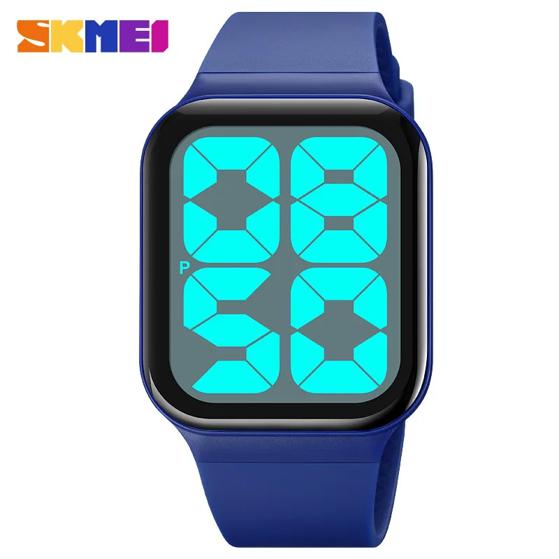 Skmei 2023 New Electronic Watch Student Junior High School Student Fashion Electronic Watch Waterproof Leisure Couple Watch