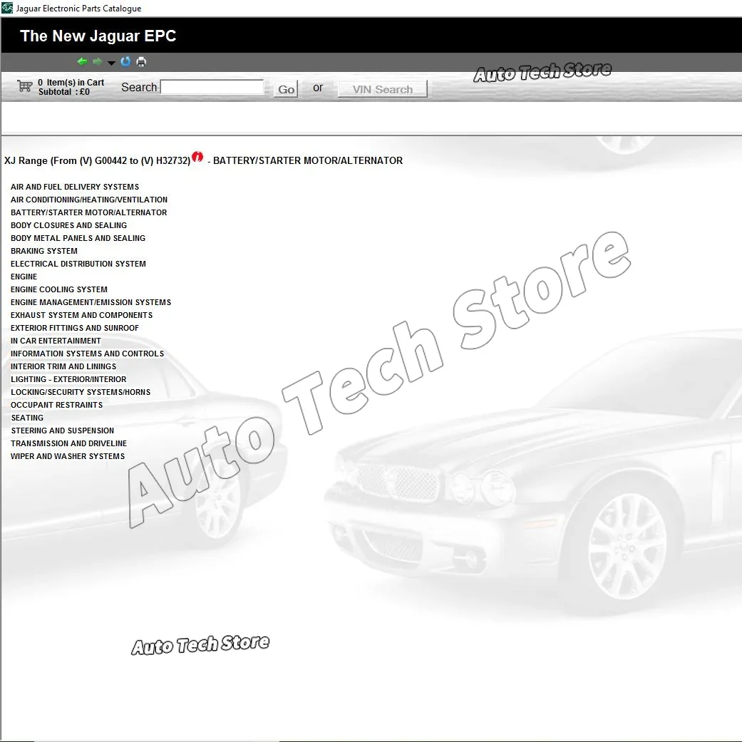 

2018.01 For Jaguar EPC Spare Parts Catalogue VMware Version Installation Service