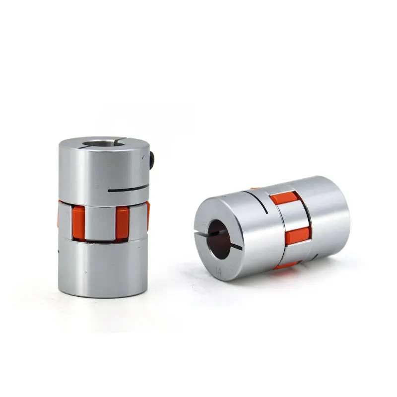 Jaw Shaft Coupler D30L50 D35L50 Spider Flexible Motor Aluminium Flexible Coupling Encoder Connector 4/5/6/6.35/7/8/9/10 mm