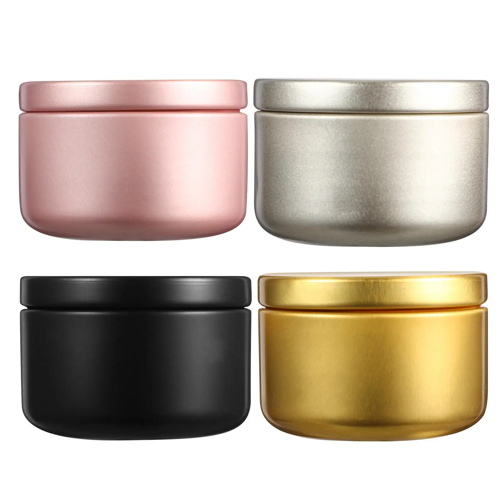 

24 Pcs Jar Making Tins Supplies Dye Containers for Candles Aluminum Travel