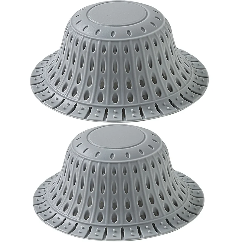 Silicone Foldable Hair Catcher, Bathtub Drain Plug, Shower Hair Collector for Sinks & Tubs, Bathroom Accessory view 6