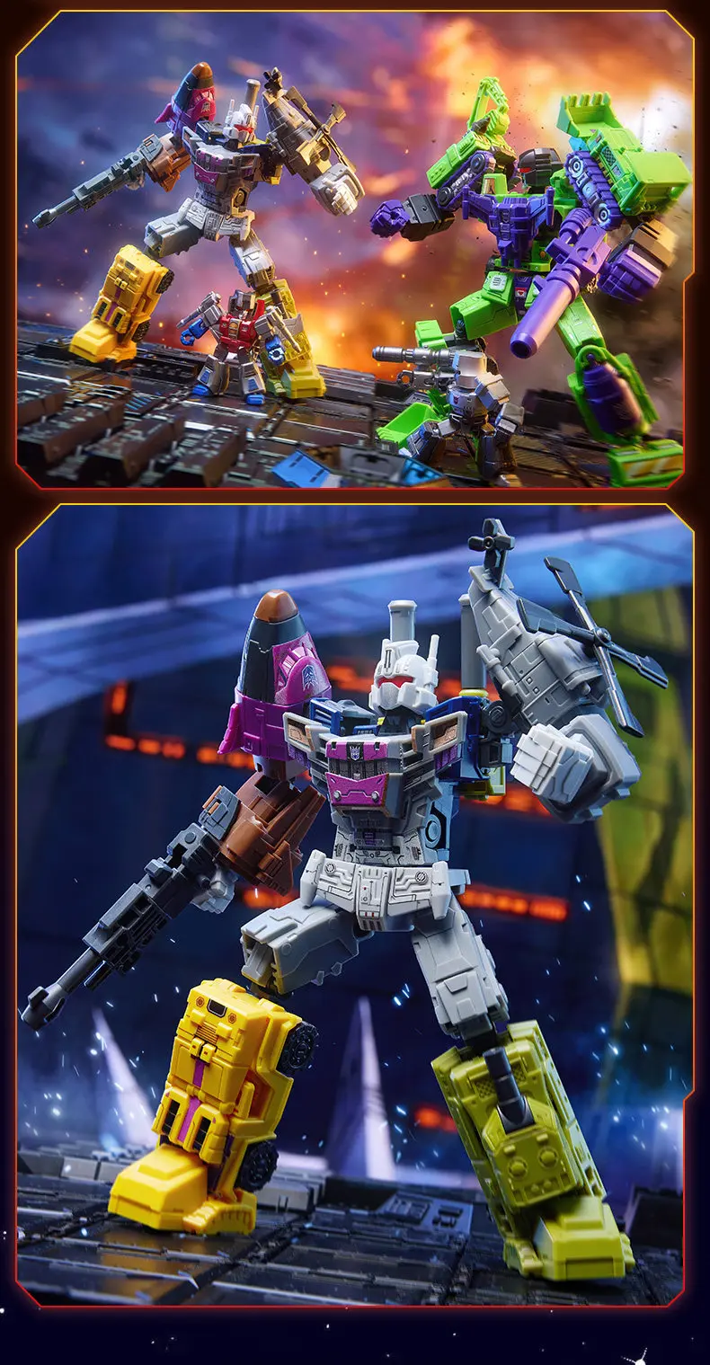 Blokees Transformers Bausteine Defender Version Optimus Prime Bumblebee Roboter Cartoon Anime Transformation Sammlung Spielzeug – Detail 16