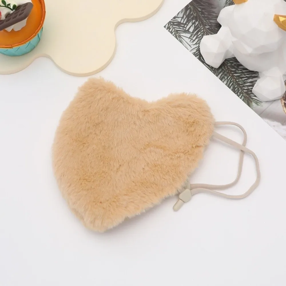 Fashion Thick Fleece Lining Cycling Face Mask Windproof Cold Proof Winter Warm Mask Breathable Mouth Cover for Women
