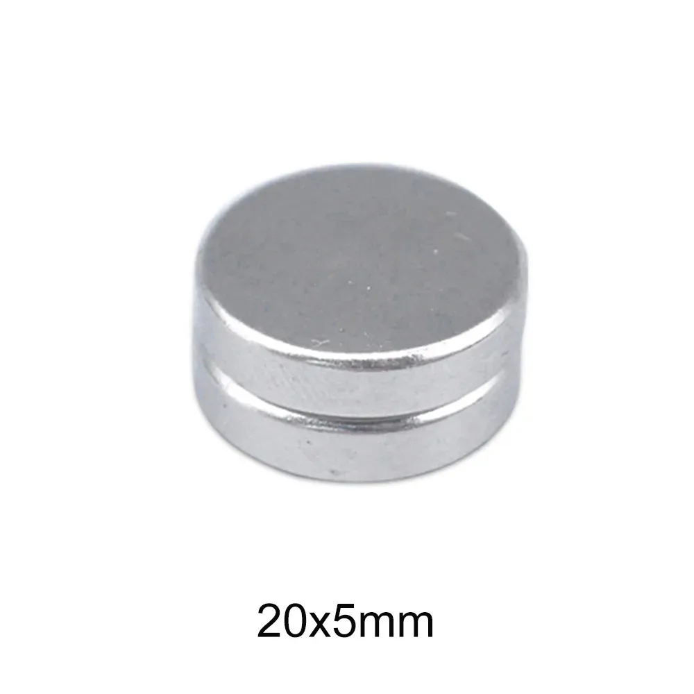 10/20/50/100/200/500 Pcs 20x5mm Powerful Magnets Neodymium Magnet For Fridge Small Magnets DIY Magnets For Fishing Circle Magnet