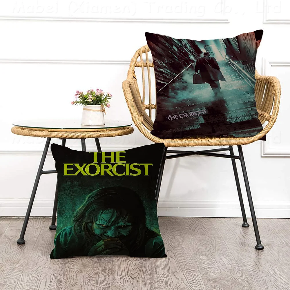 

Movies The Exorcist Maple Design Cushion Cover Happy Autumn Harvest Decor Holiday Decorati Pillow Cover