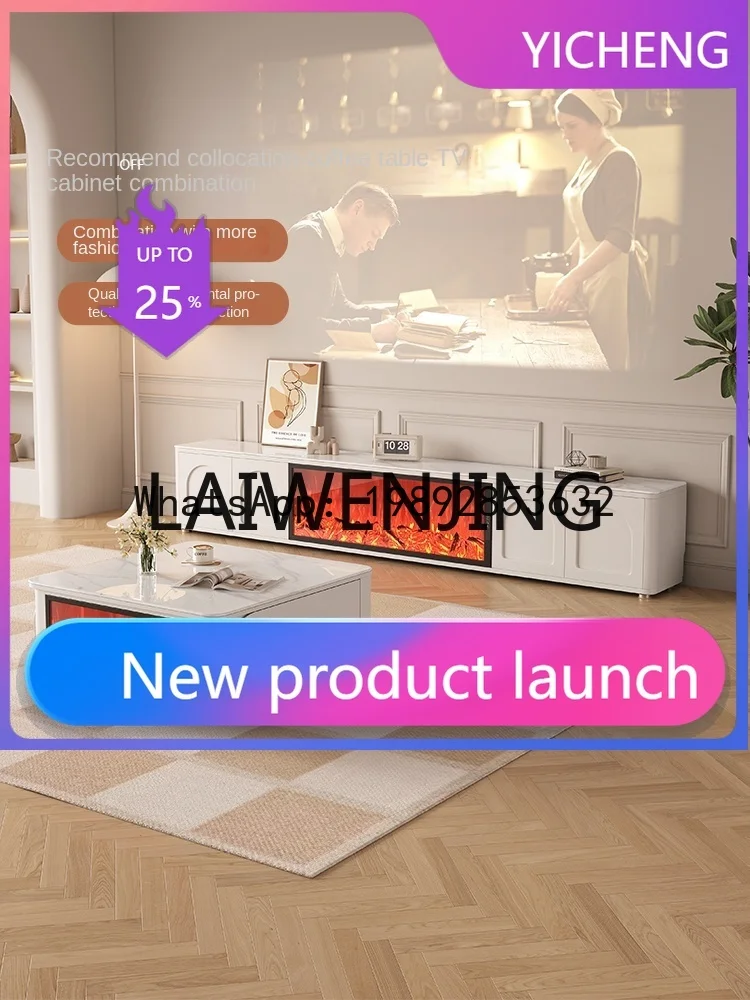 

JJ33d Electronic Fireplace Decoration Simulation Flame Integrated Living Room TV Cabinet