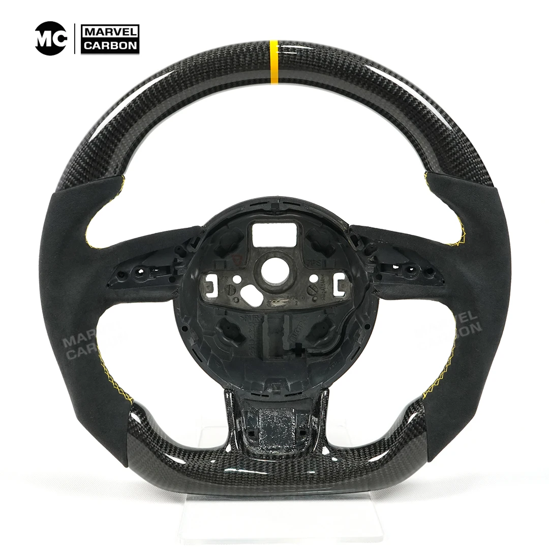 MC Carbon Fiber Steering Wheel For Audi Customized Steering Wheel Improve Driving Experience