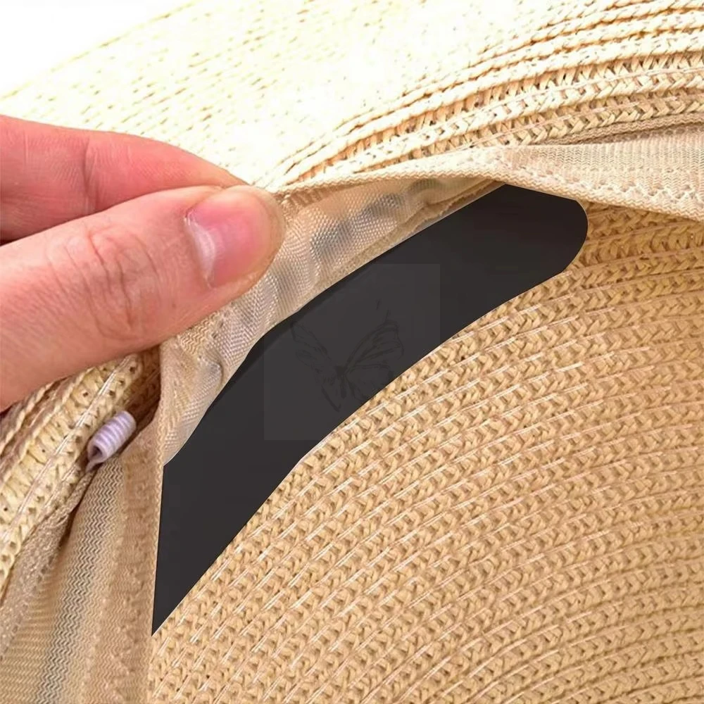 Hutverstellbänder, 10 Stück, selbstklebende Pads zum Anpassen der Hutgröße, Einfüllstücke zur Größenreduzierung für Baseballkappen, Fischerhüte, Sonnenhüte. – Detail 10