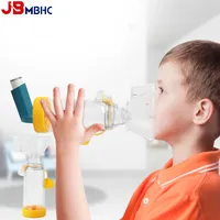 Automizer Spacer Mist Storage Compressor Nebulizer Tank Aerochamber with Mask Cup for Baby Children Adults Asthma Inhale Chamber