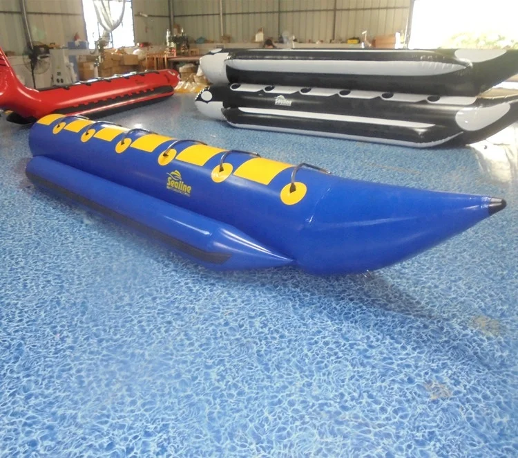 No Inventory, Customization Required Inflatable Water Towable Sports 6 Banana Boat Best Quality Water Park Equipments China