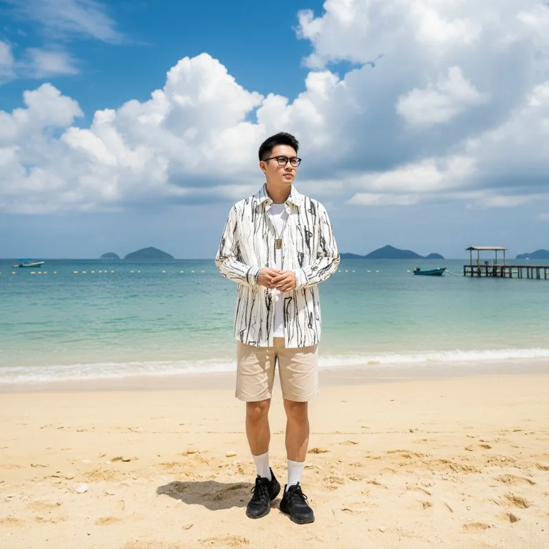 

Черно-белая рубашка с длинным рукавом, повседневный модный топ в китайском стиле, винтажный цветочный принт, свободная посадка для мужчин и женщин, ретро картина маслом