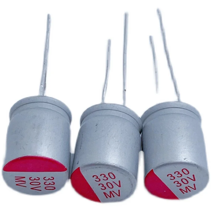 

New original in-line solid state capacitor 30V330UF size 10MM*12MM