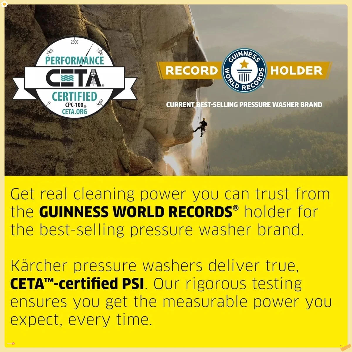 Lavadora de resure K1900PS, 3 boquillas de pulverización, depósito de detergente, para automóviles, entradas, revestimientos, patios, 1,2 GPM