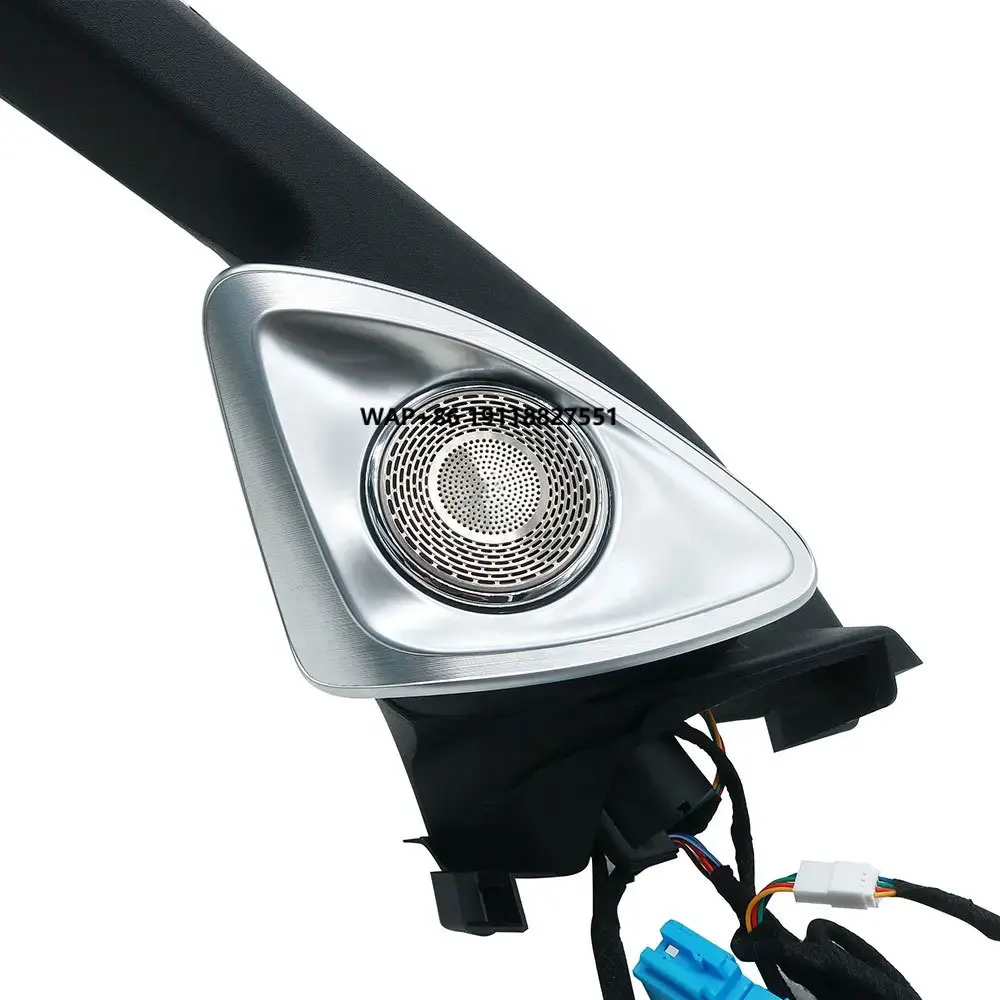 Car Interior 4D Rotary Treble Tweeter Ambient Light Front Door Tweeter Speaker for E-Class W214