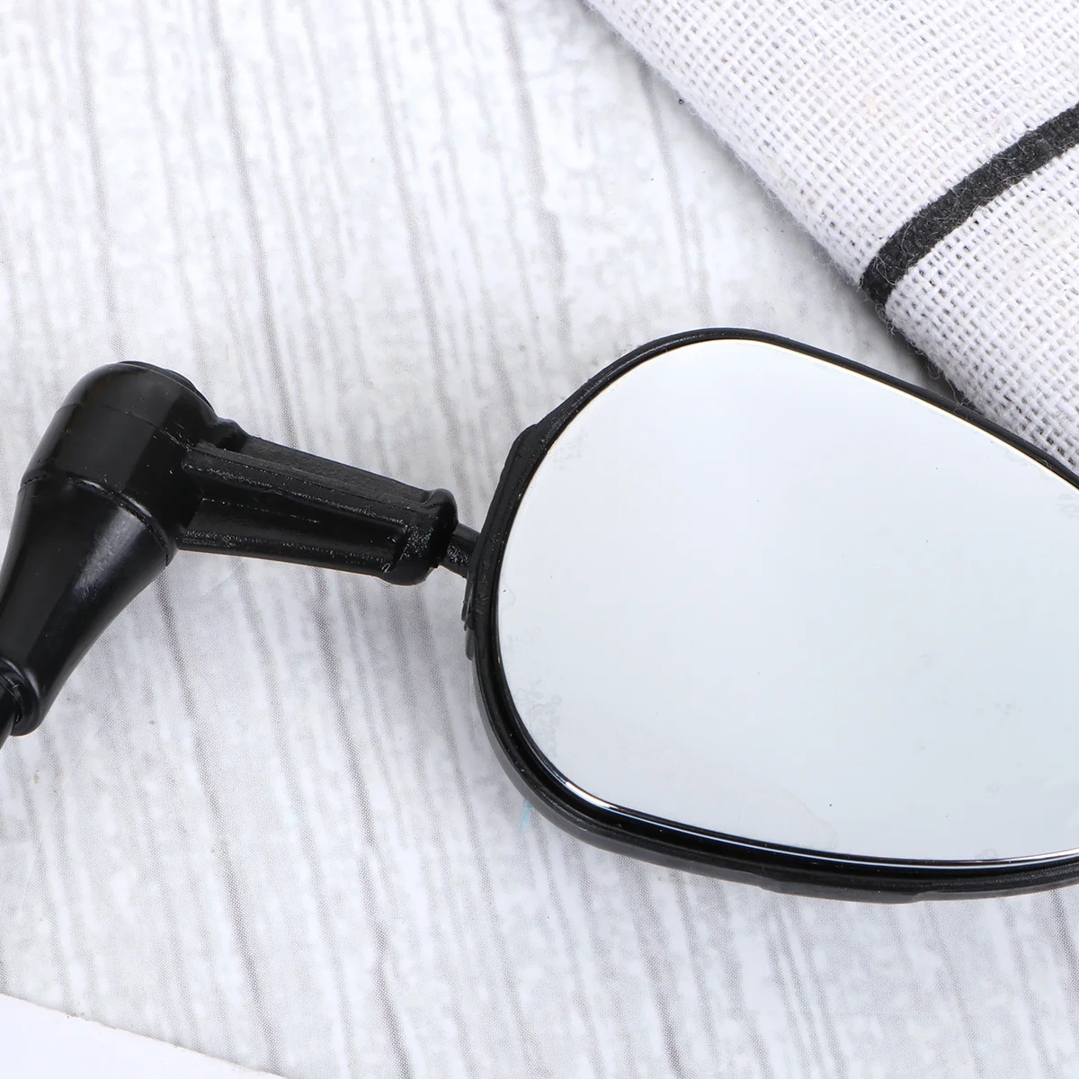 مرآة قابلة للتعديل بزاوية 360 درجة لركوب الدراجات، مرآة رؤية خلفية خفيفة الوزن قابلة للطي مع رؤية فائقة الوضوح وسهلة #3