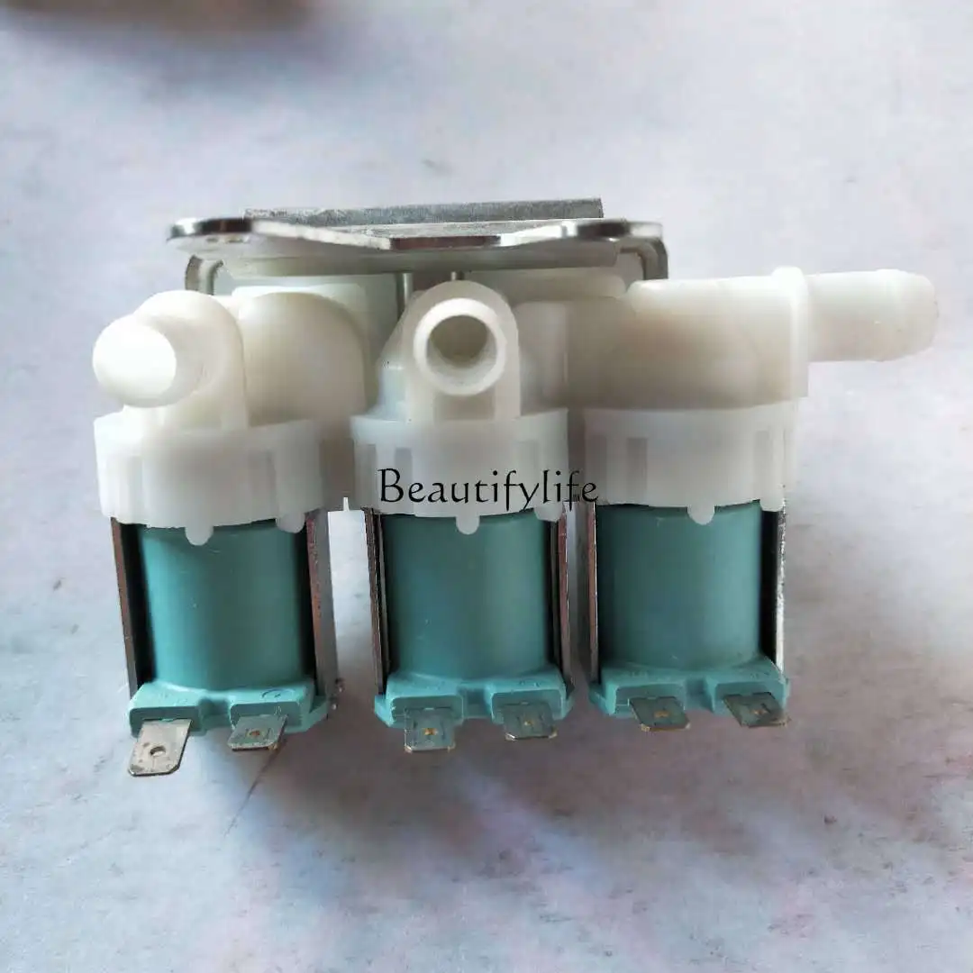 

Automatic drum washing machine water inlet valve 120V 60Hz 33090157 two-in and three-out water inlet solenoid valve