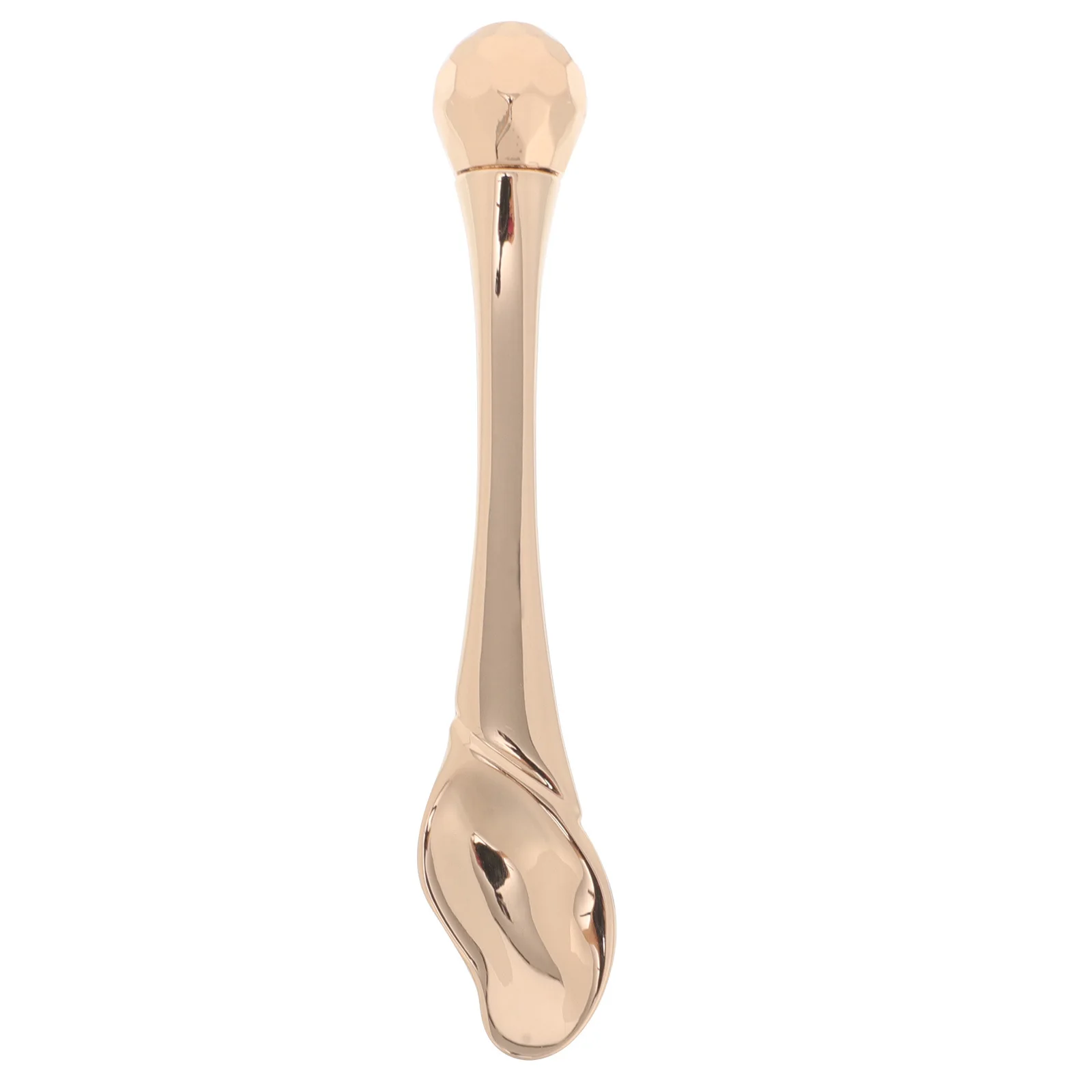 Rodillo de crema para ojos de Metal, aplicador de crema facial, rodillo de masaje de ojos portátil, herramienta de bola, espátula para el cuidado de la piel