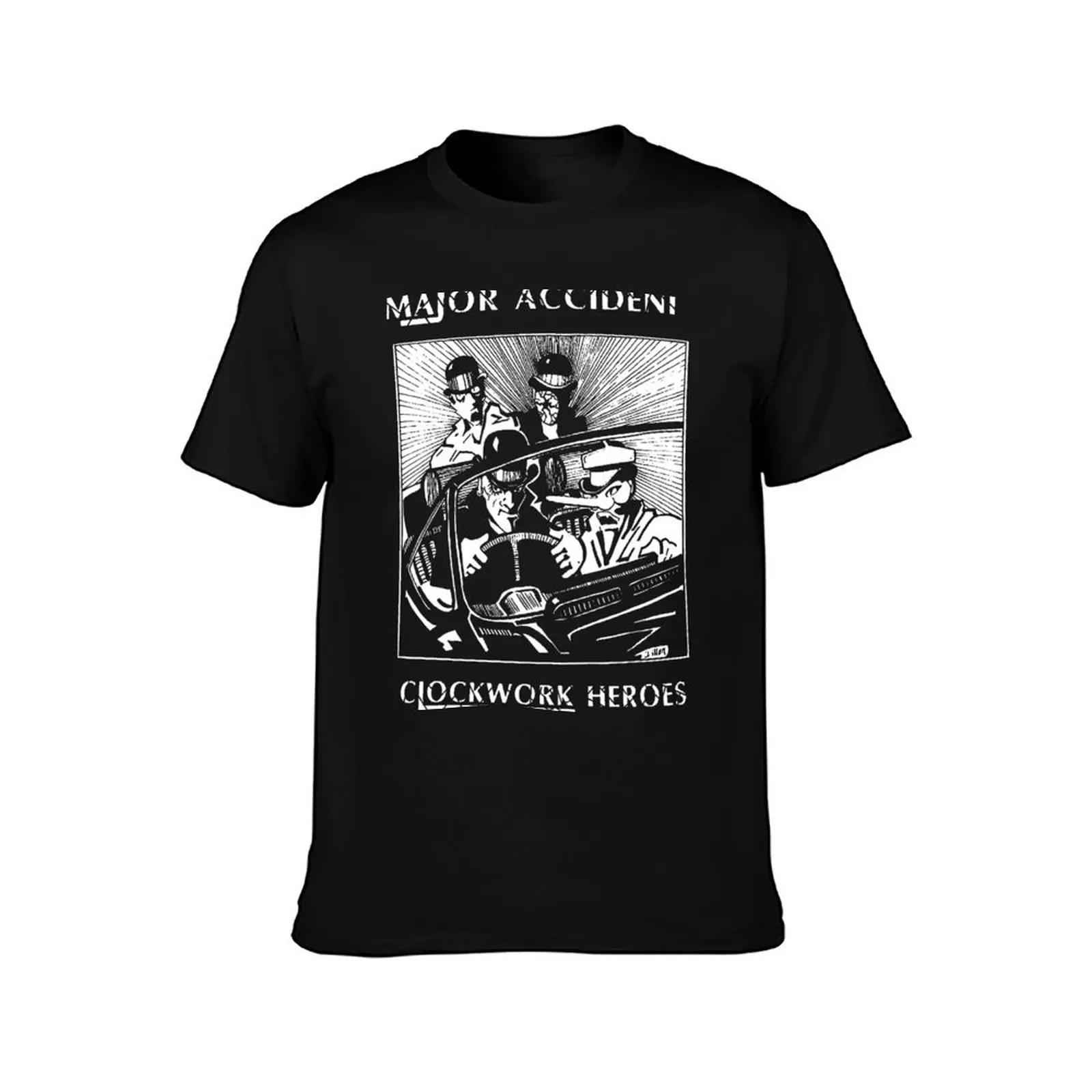 Major Accident - Clockwork Heroes T-Shirt man t shirts graphic T-Shirt