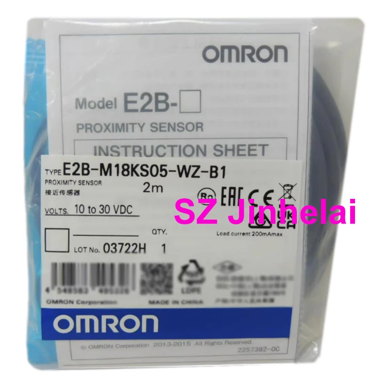 Authentic Original OMRON Durable Security 10-30VDC 2M Proximity Switches Sensors E2B-M18KS05-WZ-B1 E2B-M18LS05-WZ-B1 B2 C1 C2