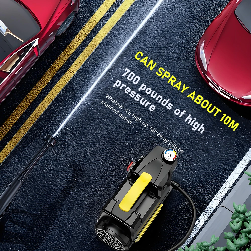 Multi-function Portable Car Wash Pump 220V Household High Pressure Car Wash Water Gun Car Wash Machine Cleaning Machine