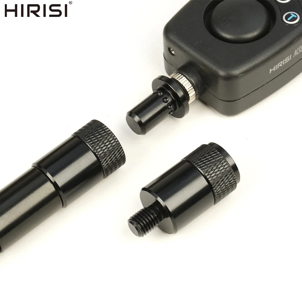 Hirisi 2/4 Stück Aluminium Karpfenangel-Schnellwechselverbinder Universal für Rod Pod Bank Stick Bissanzeiger Angelzubehör