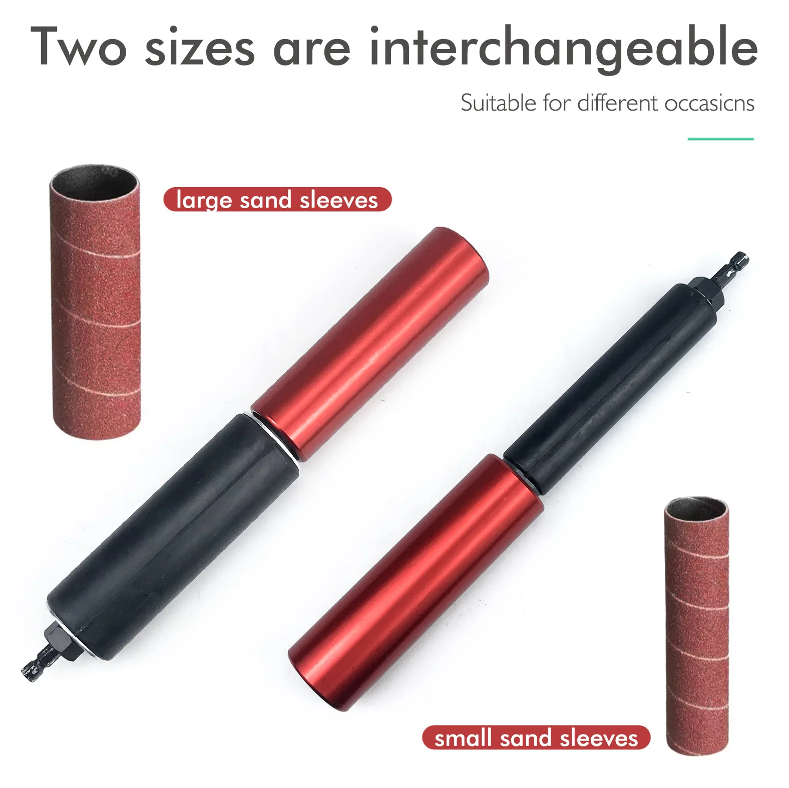 قضيب الصنفرة الرملي الخشب المعدني البلاستيك الزجاج الحجر حزام صغير ساندر الحفر الكهربائية مرفق تحويل الحفر الكهربائية الليثيوم #4
