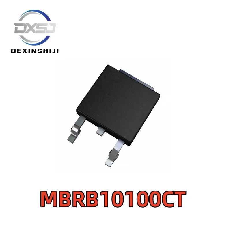 10pcs New original MBRB10100CT Schottky Diode 10A 100V Patch TO 263 B10100G