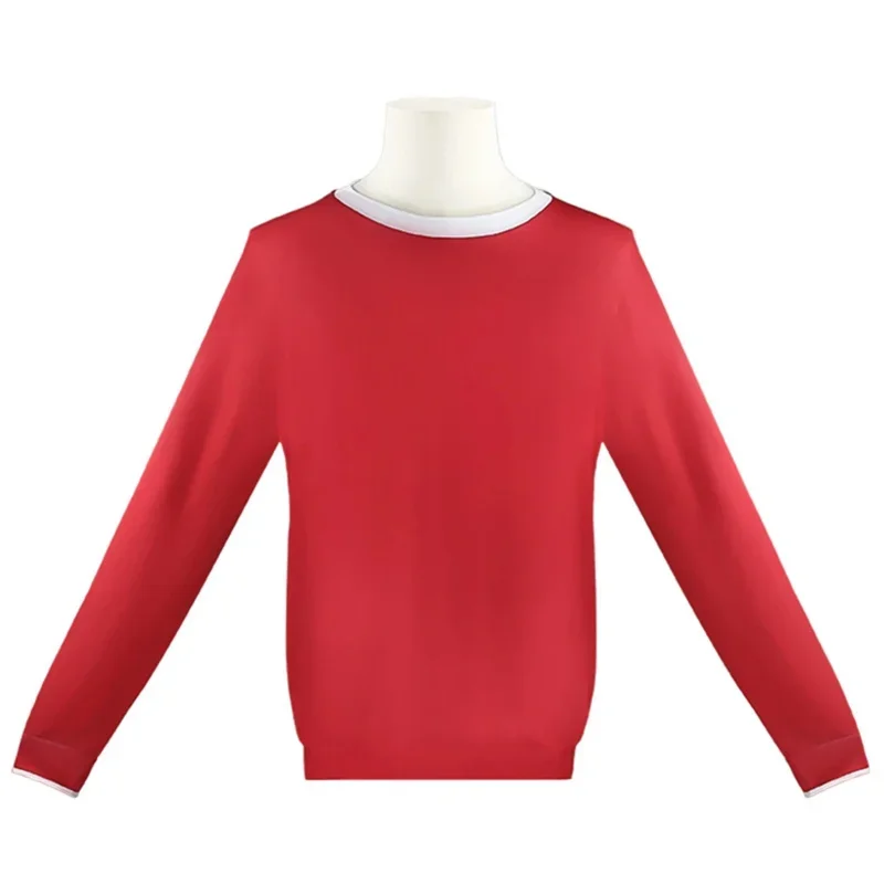 707 cosplay costume Mystic Messenger Saeyoung console zipper jacket luciel seven hoodies 707 red T-shirt short orange wi M17