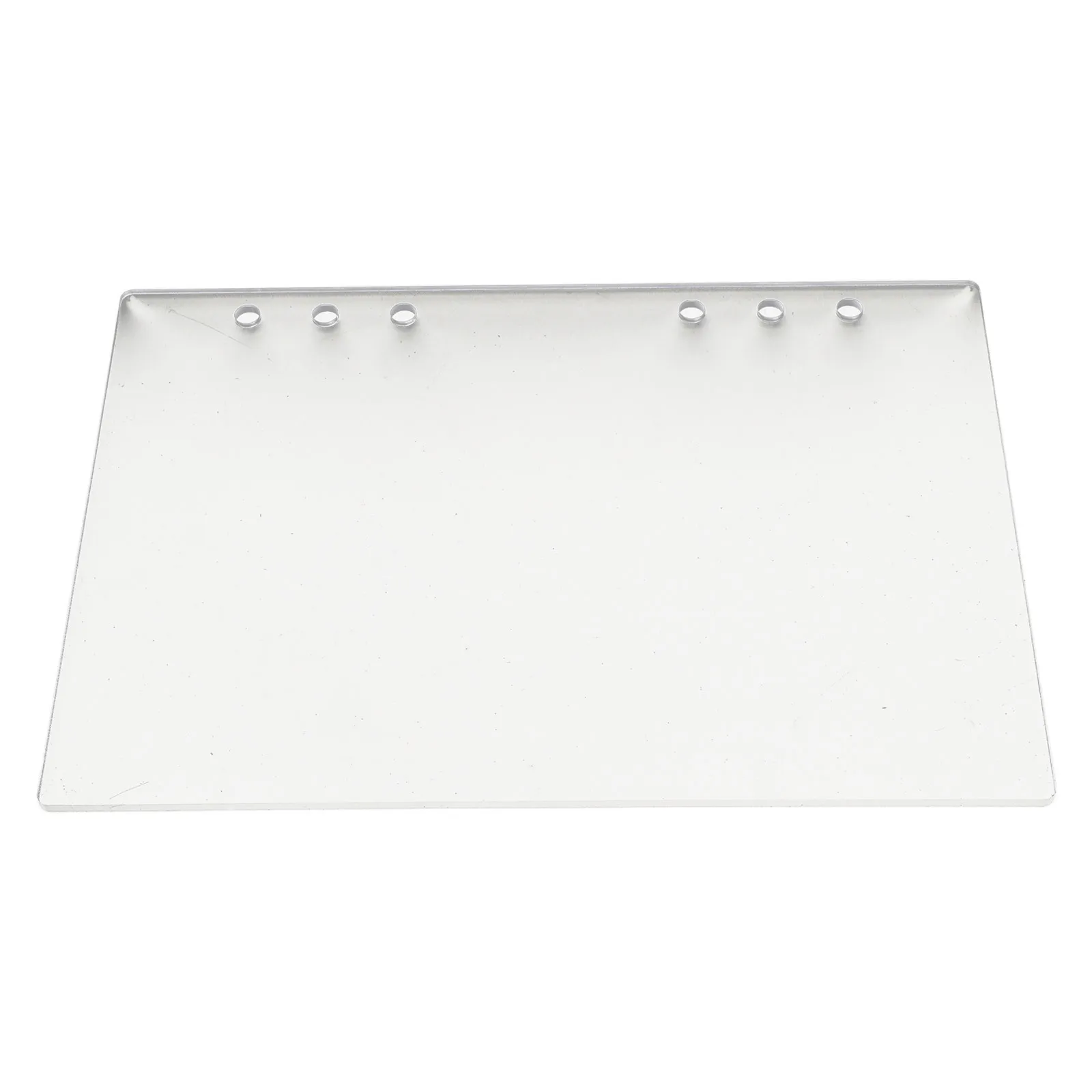 غطاء مجلد من الأكريليك البلوري قابل للفصل بتصميم بسيط وغطاء مجلة أوراق فضفاضة للمدرسة