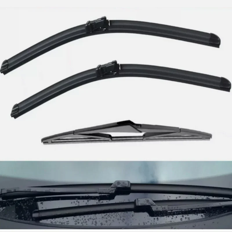 Car Wiper Front & Rear Wiper Blades Set For Ford Focus 3 2011 - 2018 Windshield Windscreen Window Rain Brushes 29\