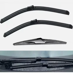 Car Wiper Front & Rear Wiper Blades Set For Ford Focus 3 2011 - 2018 Windshield Windscreen Window Rain Brushes 29