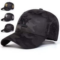 Unisex Letter Embroidery Camouflage Baseball Caps Spring Autumn Outdoor Adjustable Casual Hats Sunscreen Hat Sports Cap