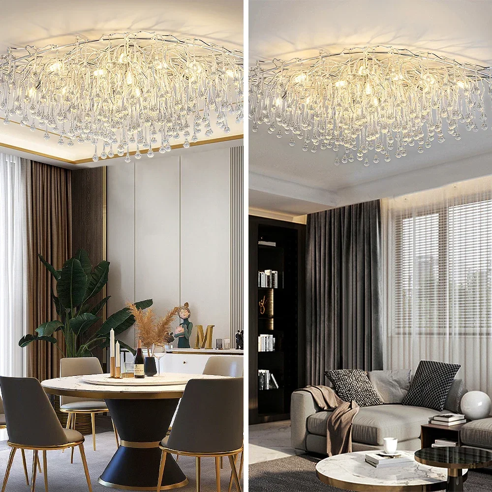 Modern LED Chandelier for Living Room Nordic INDOOR LIGHT Luxury Lighting Hanging Lamps for Ceiling LIGHT FOR LIVE ROOM