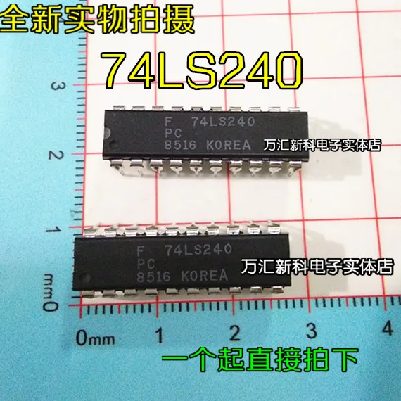 10pcs orginal new SN74LS240N 74LS240 DIP-20