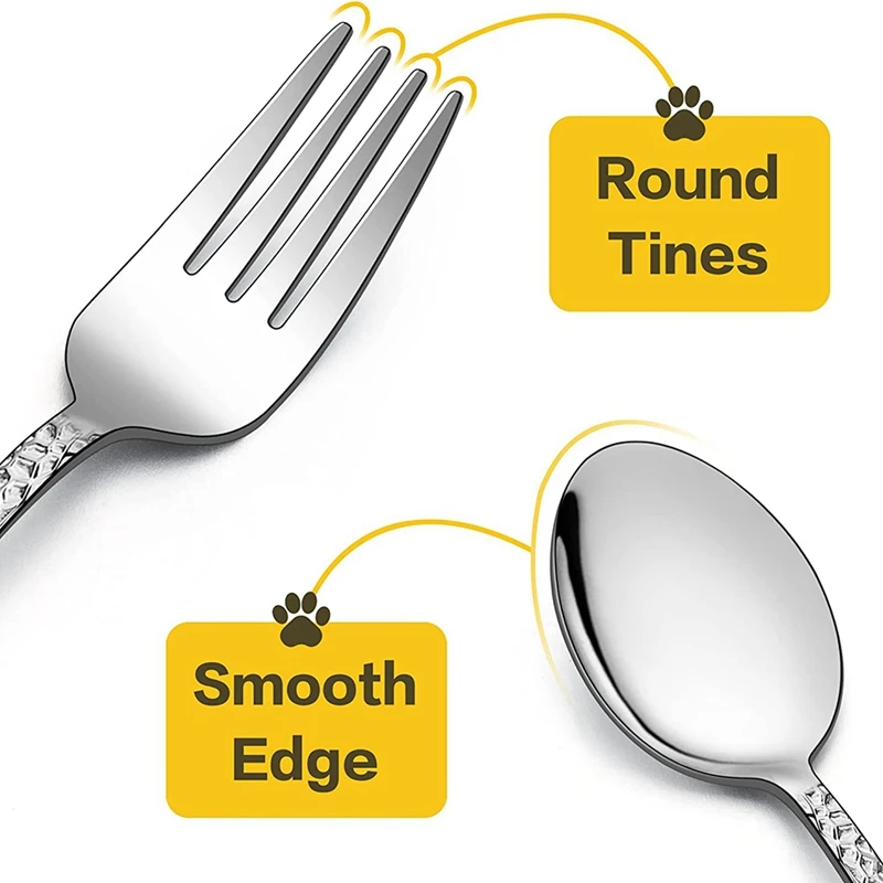 مجموعة أدوات فضية للأطفال الصغار مكونة من 30 قطعة من الفولاذ المقاوم للصدأ مجموعة أدوات مائدة للأطفال الصغار