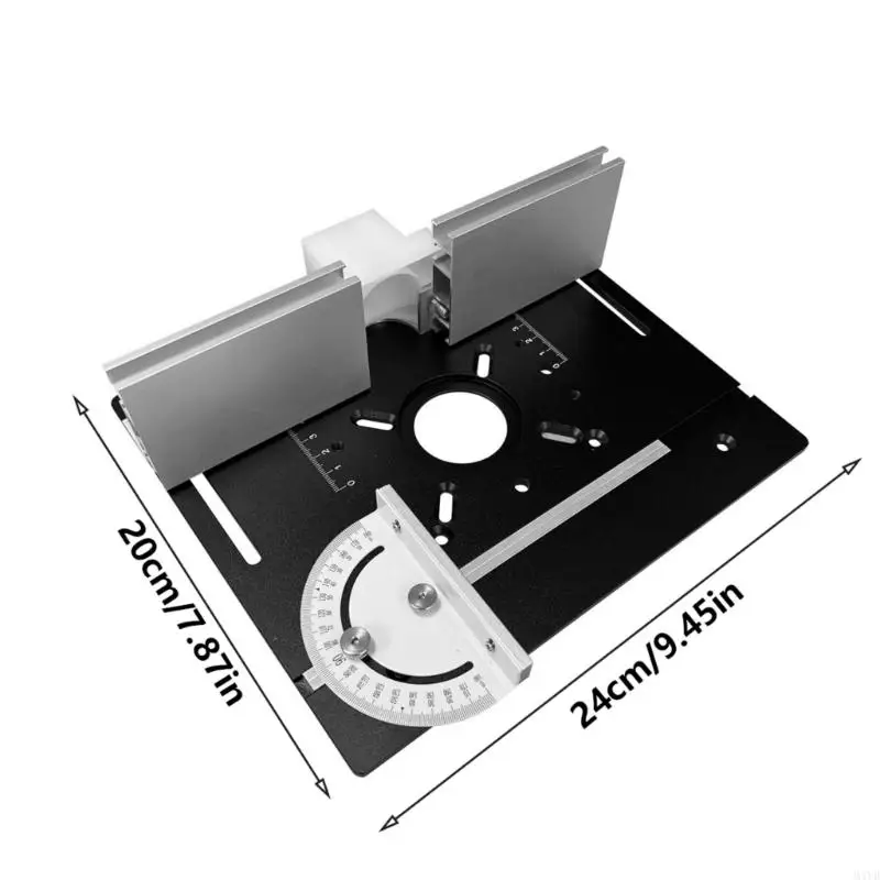 Plaque d'insertion table routeur