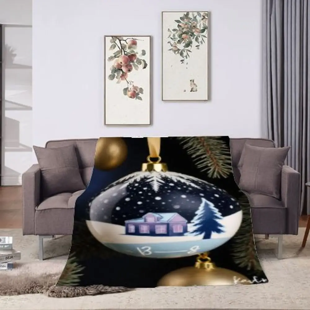 Hand-Painted Winter…