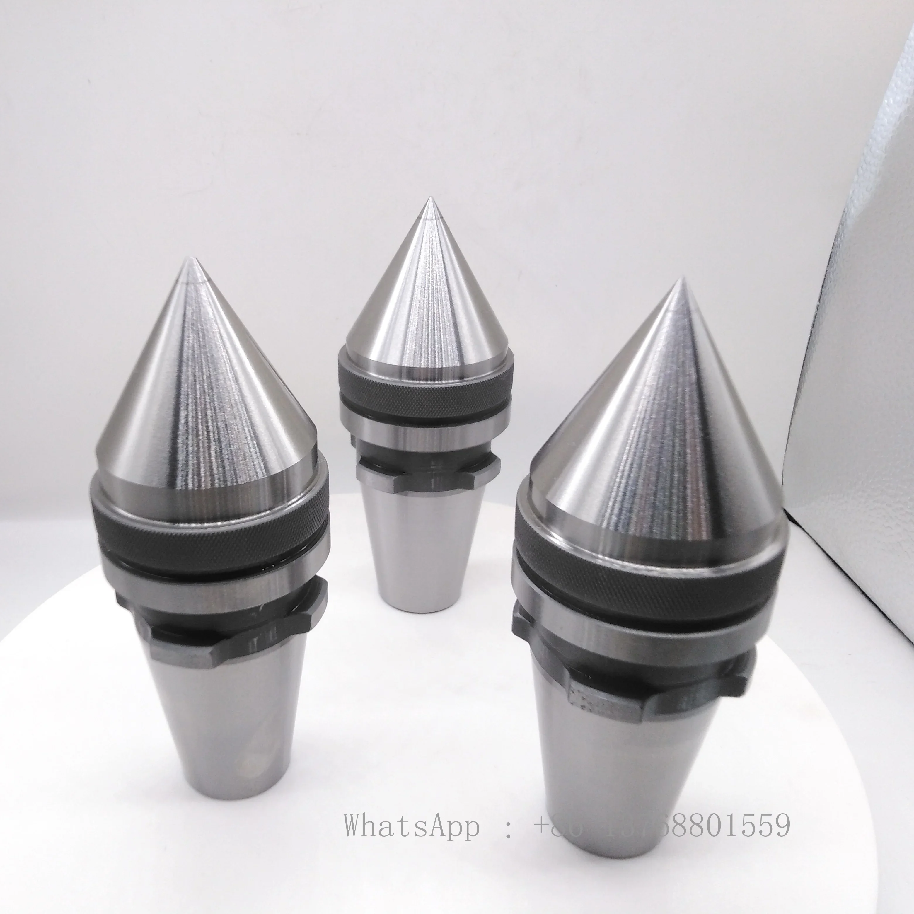 เครื่องมือกล 7:24 Taper Alloy Dead Center Top Tip เครื่องกลึง CNC Milling Tool, วัสดุโลหะผสมแข็ง