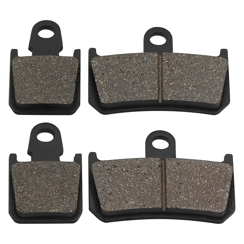 AHL Motorcycle Semi-Organic Metal Front & Rear Brake Pads For YAMAHA YZFR1 YZF R1 2007 2008 2009 2010 2011 2012 2013 2014