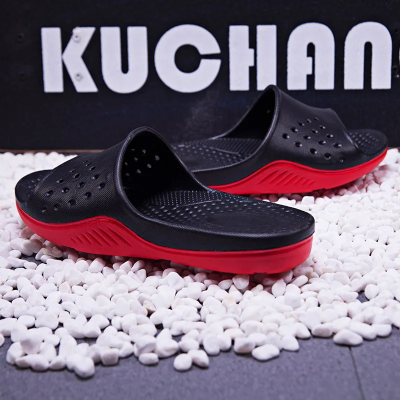 

Новые мужские тапочки для дома и улицы, пляжные мягкие шлепанцы, мужские повседневные туфли, вьетнамки, домашние тапочки для мужчин, большие размеры 48, 49, 50, 51