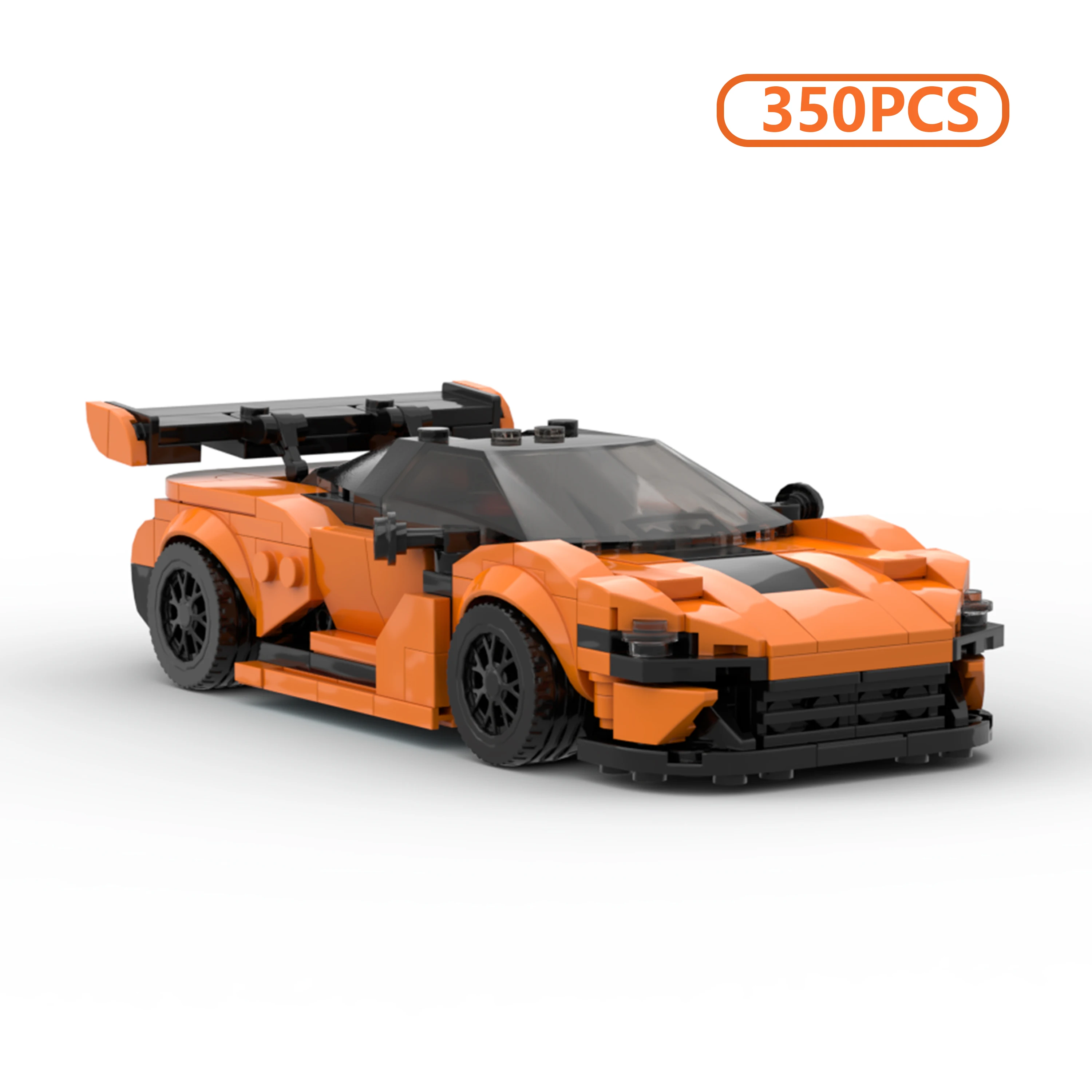 

MOC 92287 720S GT3 Style Supercar Building Blocks 8-Stud Speed Series Racing Model for Adults Collectors
