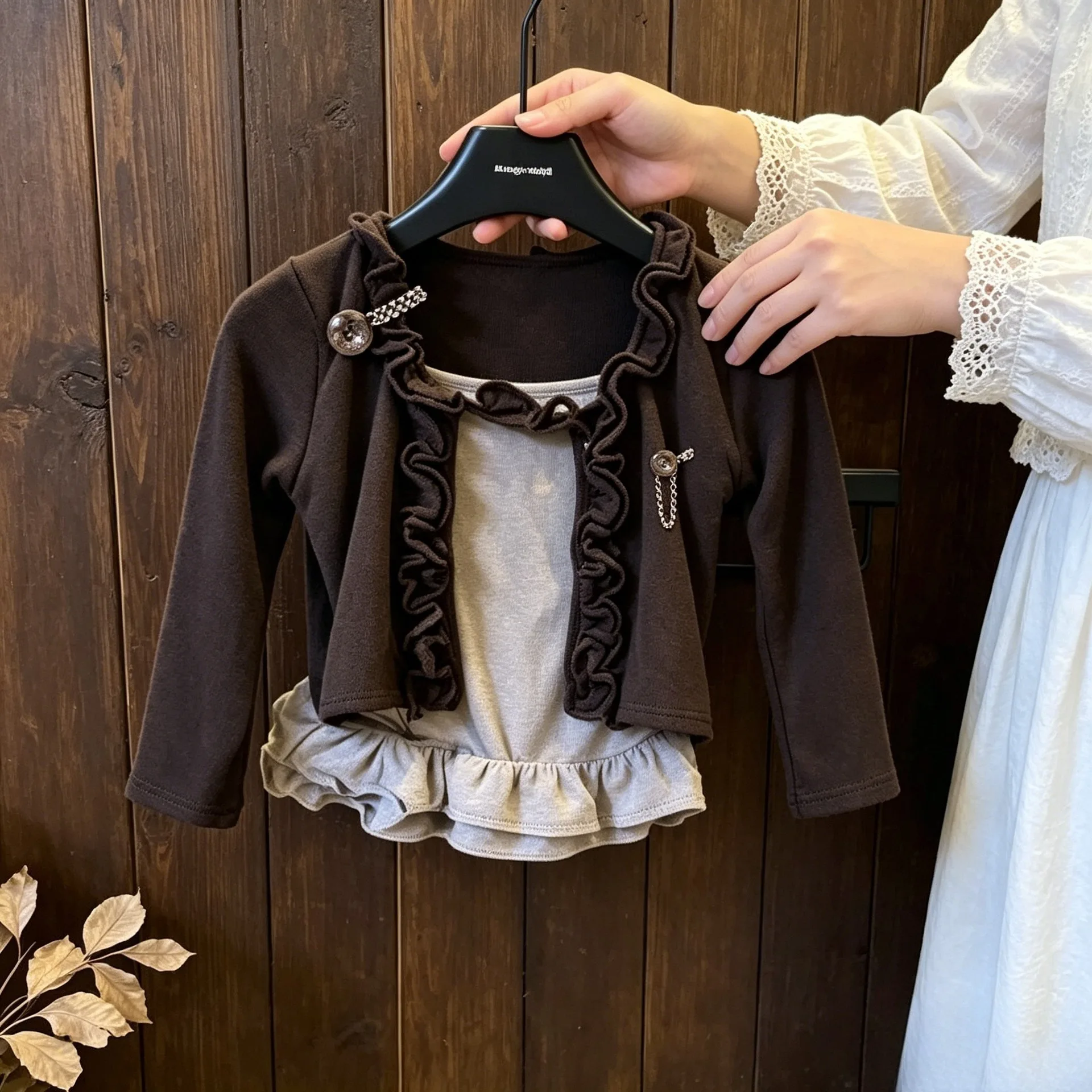 Girls Suit 2026 Autumn and Win - Winter Clothing Activity 评论和价格