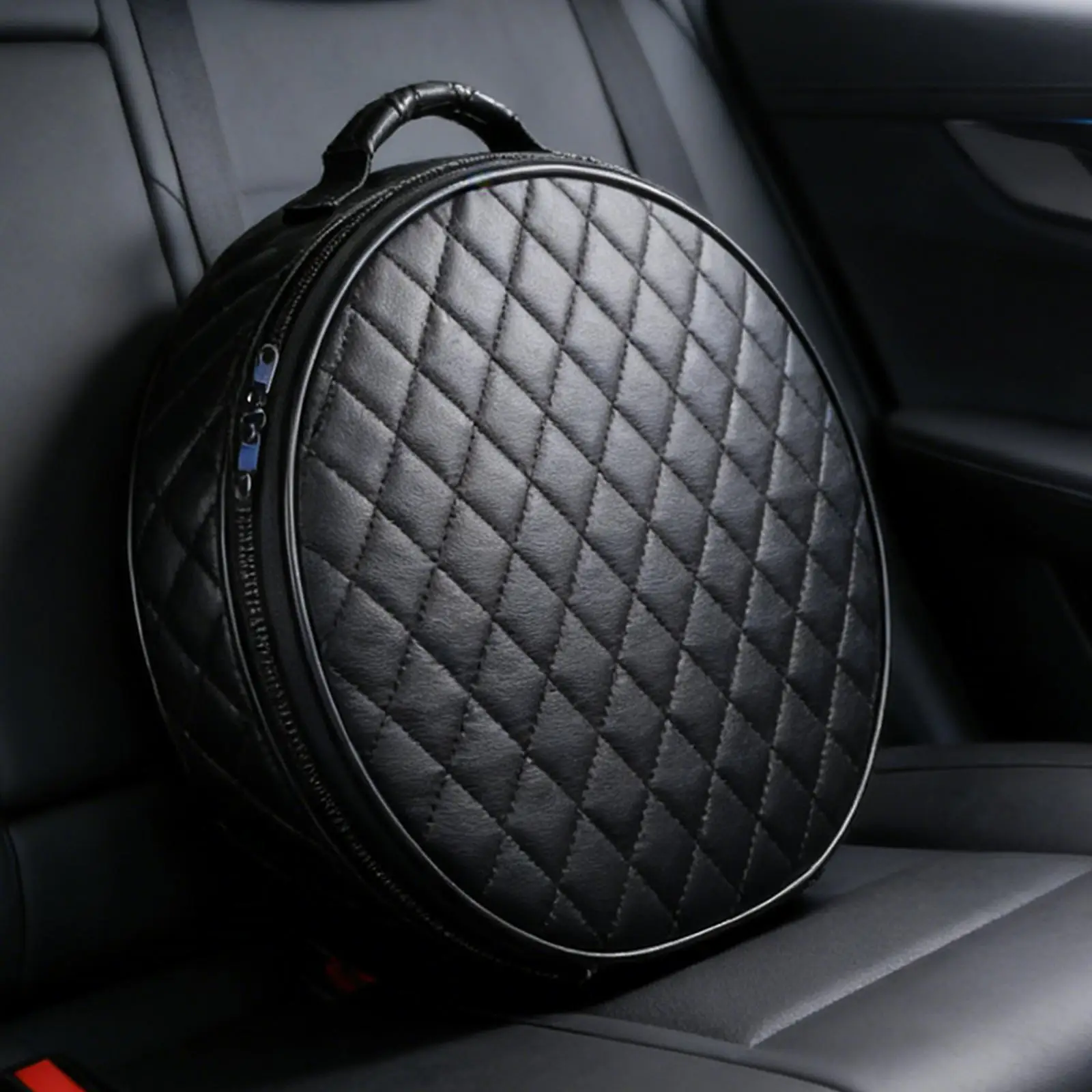 

EV Charger Cable Storage Bag Practical Durability Accessories, Wear Resistant, PU Leather