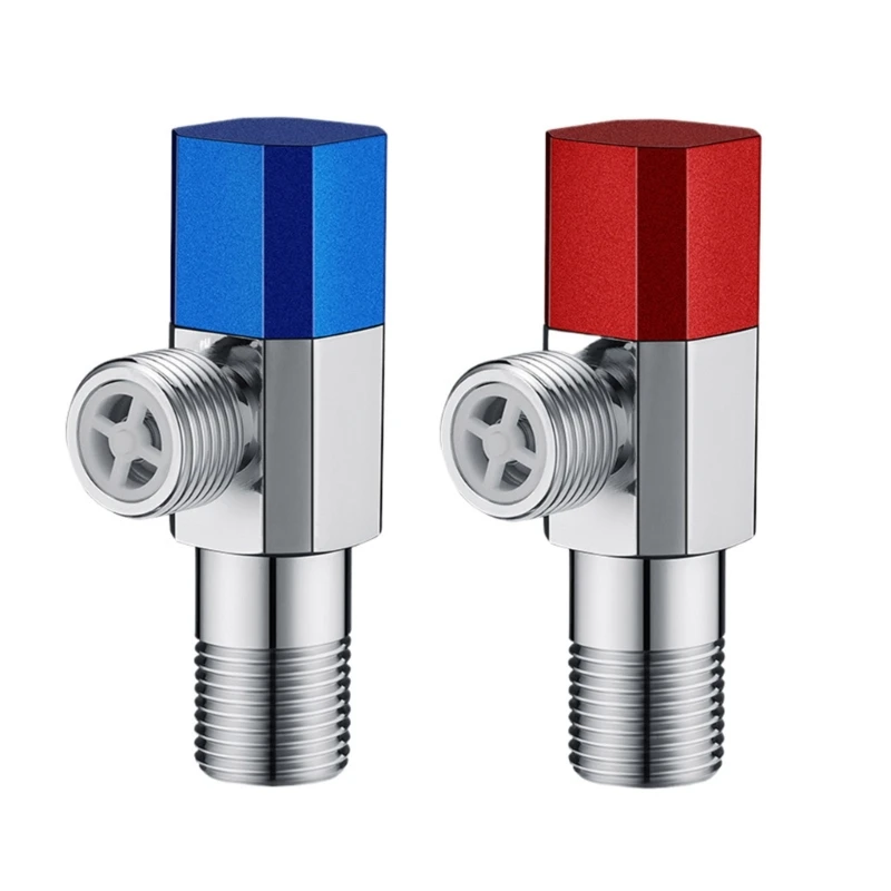 

Brass Valves G1/2 Inlet Turn Shutoff Bathroom Accessory for Household Use