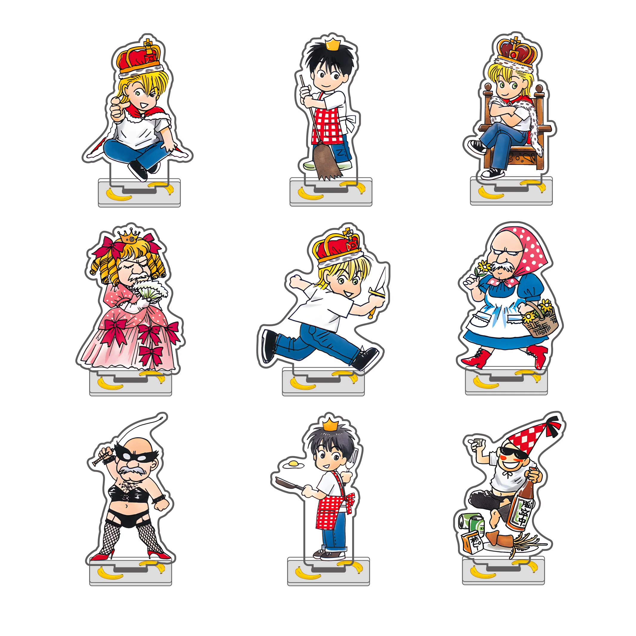 

Anime BANANA FISH 10cm Acrylic Stand Aslan Jade Callenreese/Eiji Tabletop Decorations Accessories Decor Gifts Exquisite Products